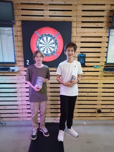 Ergolz Open 2024 - Finale Jugend: Mael Bachmann (Sieger) und Dario di Stefano